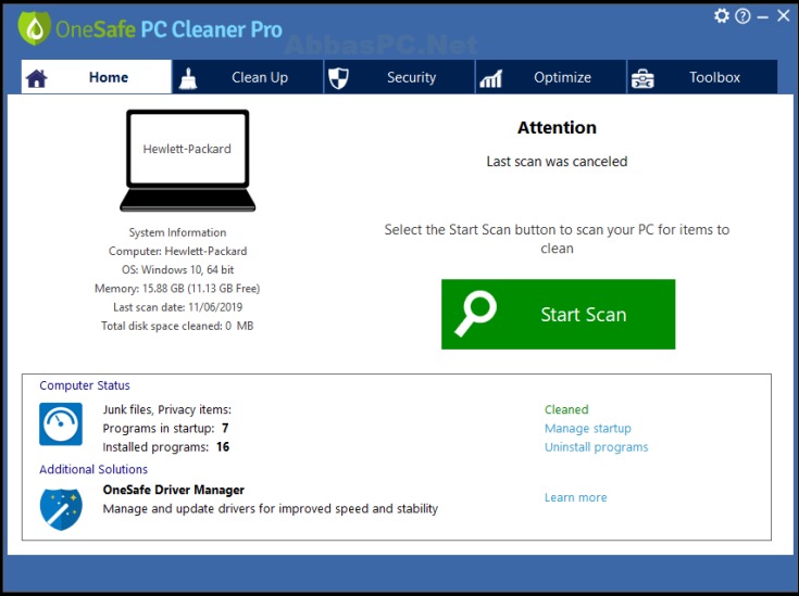 Onesafe Pc Cleaner 9.0.0.0 Crack + İndirmek İçin Aktivasyon Anahtarı
