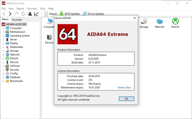 Aida64 Extreme 6.80.6200 Crack + Lisans Anahtarı Ücretsiz İndir